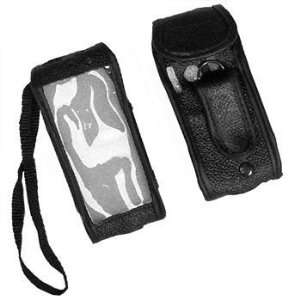 Brand New Sony Ericsson W810 W810i Protective Genuine Black Leather 