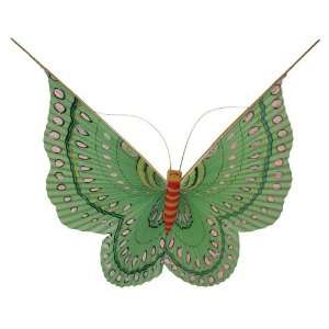  Large decorative folding butterfly, paper and bamboo 