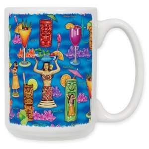  In the Tropics 15 Oz. Ceramic Coffee Mug