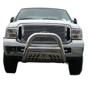   Aries 45 3001 Stainless Steel Big Horn Bar with Skid Plate Automotive