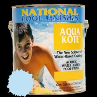   Aqua Kote Acrylic Waterbase 1 Gallon Swimming Pool Paint Sky  