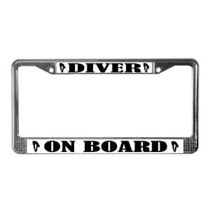 Diver Sports License Plate Frame by   Sports 