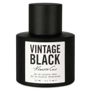  Kenneth Cole Vintage Black Cologne 3.4 oz EDT Spray 