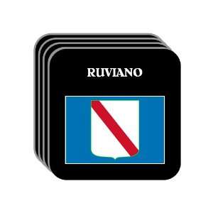  Italy Region, Campania   RUVIANO Set of 4 Mini Mousepad 