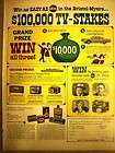 1965 Car Sweepstakes IPANA Tooth Paste Ban Excedrin Vitalis Products 