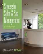 Successful Salon and Spa Management, 6th Edition 9781435482463  