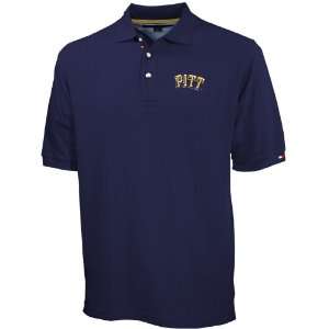  Tommy Hilfiger Pittsburgh Panthers Navy Pique Polo Sports 