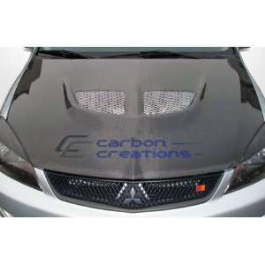  2004 2007 Mitsubishi Lancer Carbon Creations Evo Hood 