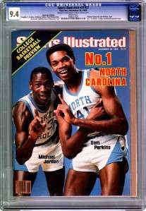 Michael Jordan Sports Illustrated 11/28/83 CGC 9.4 Newsstand Edition
