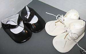 PAIR DOLL SHOES SIZE 2 3 1/4 X 1 5/8 #W405  