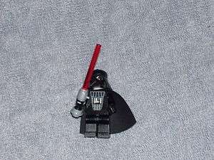 Lego Star Wars Darth Vader Light Up Saber Minifig Figure #7263 EUC