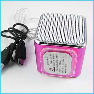 Music Angel Metal mini speaker with USB/TF card slot +FM Radio for 
