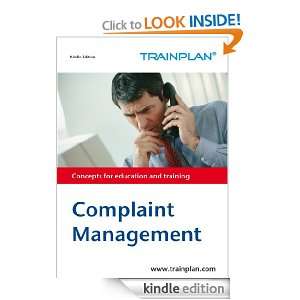 TRAINPLAN   Complaint Management Wolfgang J. Schmitt  