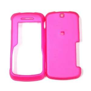  Cuffu   Hot Pink   Motorola i465 Clutch Rubber Case Cover 