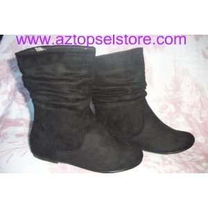  STYLUXE BOOT SHOES FOR GIRLS SIZE 12 BLACK COLOR 