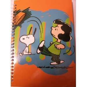   Sheet Journal ~ Snoopy with Lucy (Lucy Kicking the Bowl) Toys & Games