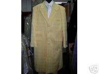 MENS BANANA WINDOWPANE ZOOT SUIT SIZE 44R NEW SUITS  