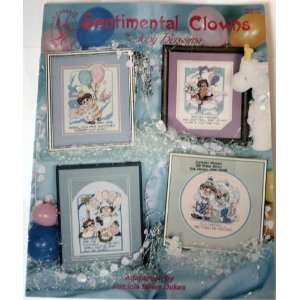 Sentimental Clowns (A Pegasus Originals Cross Stitch Pattern, Book 185 