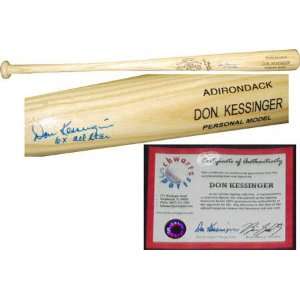  Don Kessinger Autographed Name Engraved Bat with 6X All 