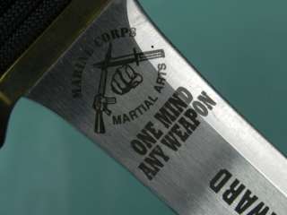 RARE US Limited Custom EK Marine Corps Fighting Knife  