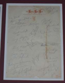 Bob Kalsu signed autographed 1967 All American Team Sheet Framed 