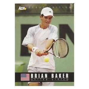  Brian Baker Tennis Card