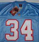 HOUSTON OILERS CAMPBELL REEBOK NFL SEWN THROWBACK JERSEY M  