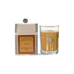  Votivo   Aromatic Candle in Glass Moroccan Fig 6.8oz