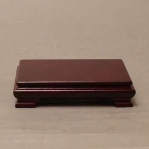  8 Asian Oriental Oblong Stand   Brown