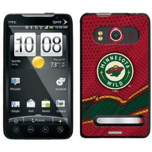  NHL Minnesota Wild   Home Jersey design on HTC Evo 4G Case 