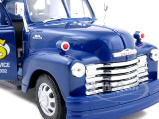   of 1953 Chevrolet 3800 Tow Truck Blue diecast model car by Welly