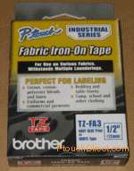 Box/6 Brother TZFA3 P Touch Iron On Tape, TZ FA3  