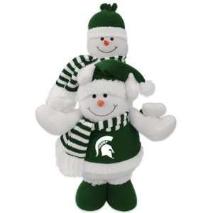  NCAA Two Snow Buddies Table Top   Michigan State