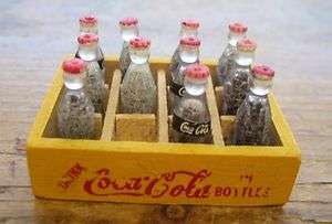   House Wooden Case Container Coca Cola Coke Soda Pop Bottles  
