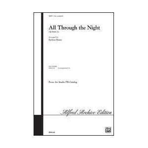 All Through the Night Choral Octavo Choir Old Welsh Air / arr. Earlene 