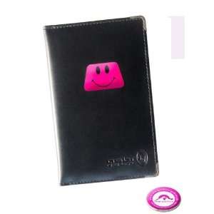  Sherpashaw,Ladies Pink Smiley Golf Score Card Holder with FREE 