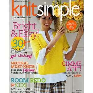  Knit Simple Spring/Summer 2008 Arts, Crafts & Sewing