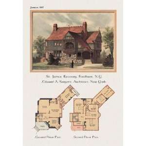   St. James Rectory, Fordham, New York 20x30 poster