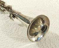 Fine Vintage Italian Silver Bb Clarinet w/ HS* French Selmer 