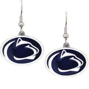    College Dangle Earrings   Penn State Nittany Lions 