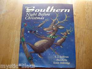 SOUTHERN NIGHT BEFORE CHRISTMAS * HARDCOVER FUNNY BOOK  