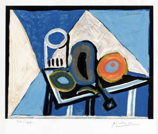 Picasso, Pablo, Still Life with Eggplant, 1946, Litho.  