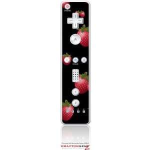  Wii Remote Controller Skin   Strawberries on Black by 