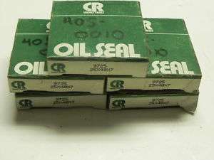 LOT OF 5) NIB SKF CR CHICAGO RAWHIDE 9725 OIL SEALS  