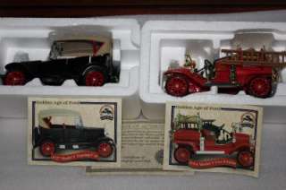 National Motor Museum 1914 Ford Model T Fire Engine & 1927 Model T New 