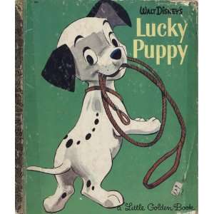  Walt Disneys Lucky Puppy Little Golden #D89 Jane Werner 