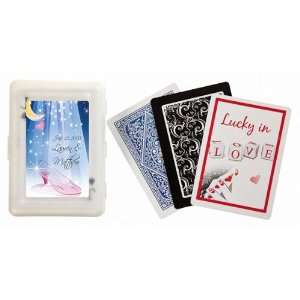 Wedding Favors Crystal Sh Cinderella Theme Personalized Playing Card 