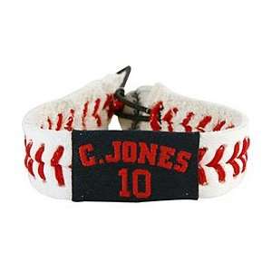  Atlanta Braves Chipper Jones Jersey Baseball Bracelet 