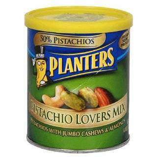 Planters Pistachio Lovers Mix, 6 Ounce Canisters (Pack of 6 