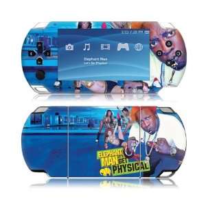   Sony PSP Slim  Elephant Man  Let s Get Physical Skin Electronics